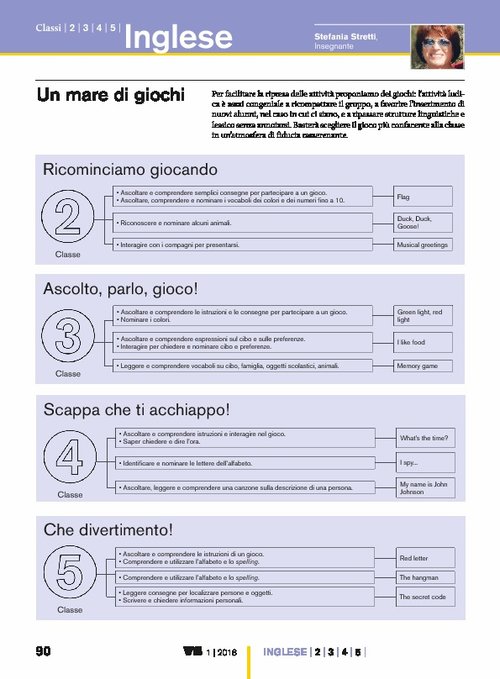 Un mare di giochi | Giunti Scuola