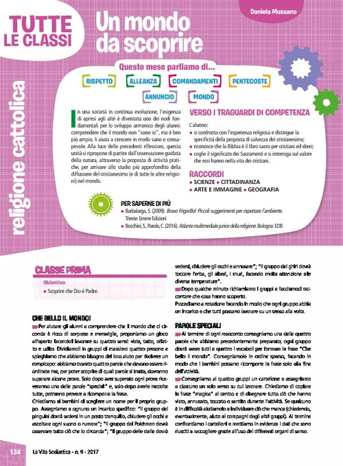 Un mondo da scoprire | Giunti Scuola Un mondo da scoprire | Giunti Scuola