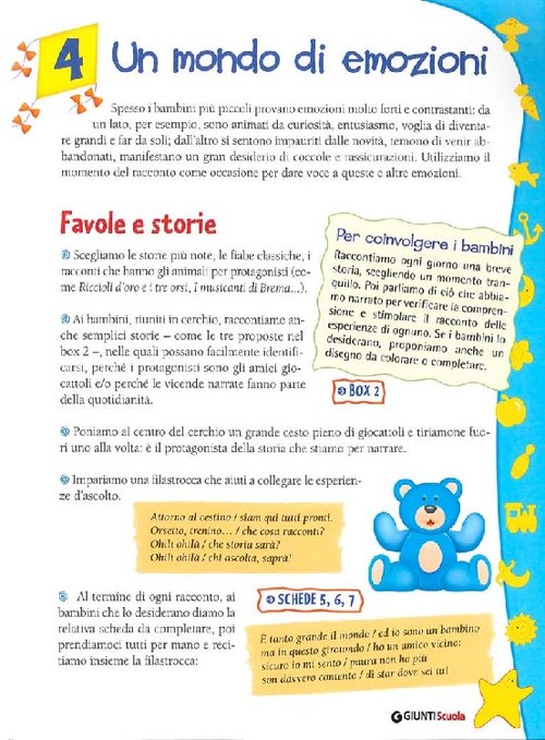 Un mondo di emozioni | Giunti Scuola