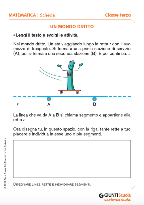 Un mondo dritto | Giunti Scuola Un mondo dritto | Giunti Scuola