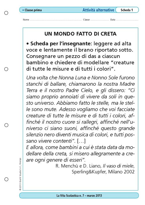 Un mondo fatto di creta | Giunti Scuola Un mondo fatto di creta | Giunti Scuola