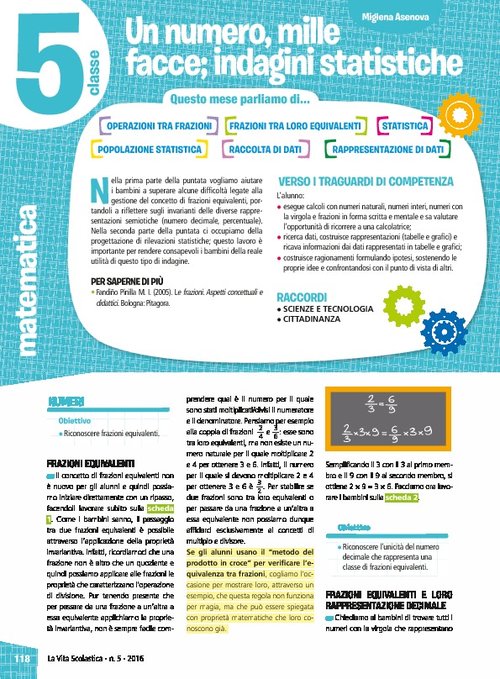 Un numero, mille facce; indagini statistiche | Giunti Scuola Un numero, mille facce; indagini statistiche | Giunti Scuola