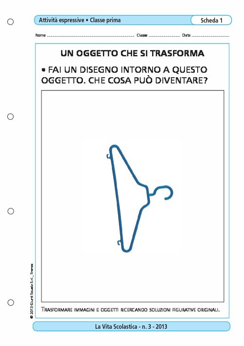 Un oggetto che si trasforma | Giunti Scuola