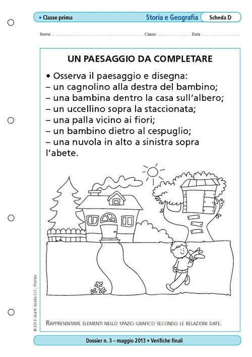 Un paesaggio da completare | Giunti Scuola Un paesaggio da completare | Giunti Scuola