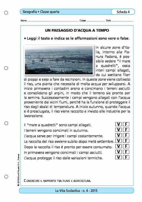Un paesaggio d'acqua a tempo | Giunti Scuola Un paesaggio d'acqua a tempo | Giunti Scuola