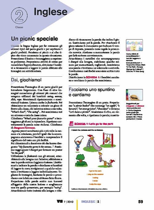 Un picnic speciale | Giunti Scuola Un picnic speciale | Giunti Scuola