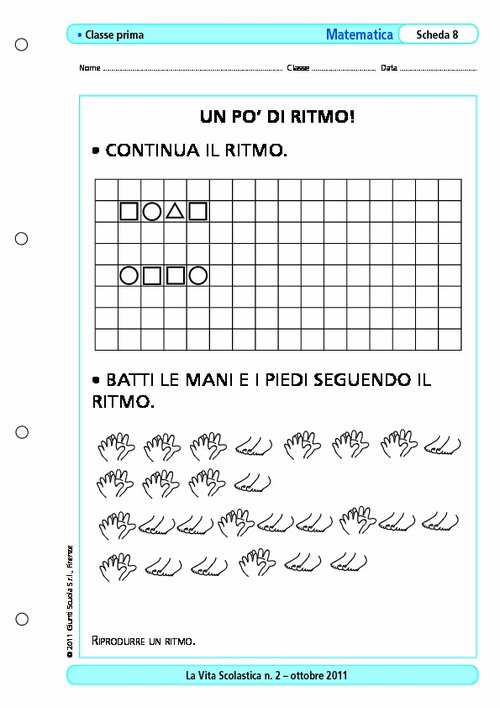 Un po' di ritmo! | Giunti Scuola Un po' di ritmo! | Giunti Scuola