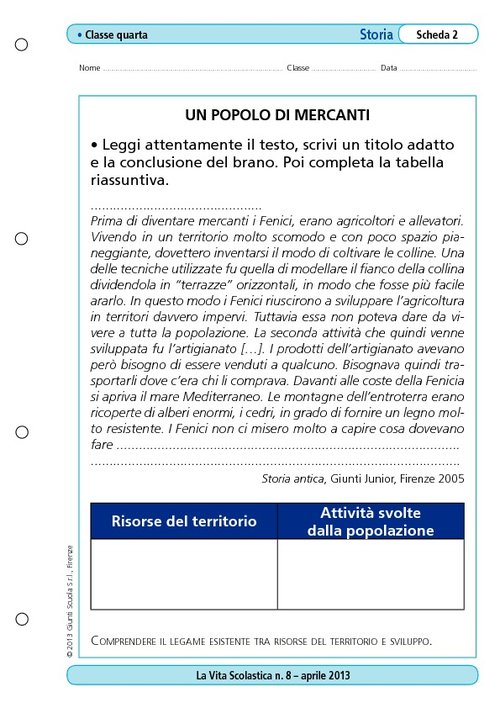 Un popolo di mercanti | Giunti Scuola Un popolo di mercanti | Giunti Scuola