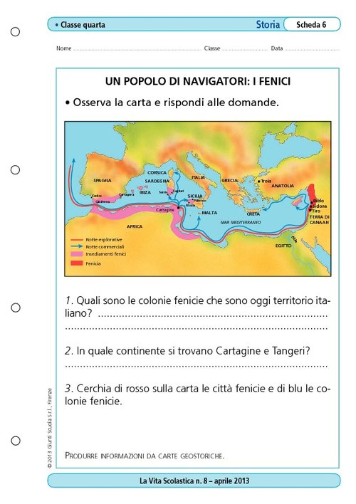 Un popolo di navigatori: i Fenici | Giunti Scuola Un popolo di navigatori: i Fenici | Giunti Scuola