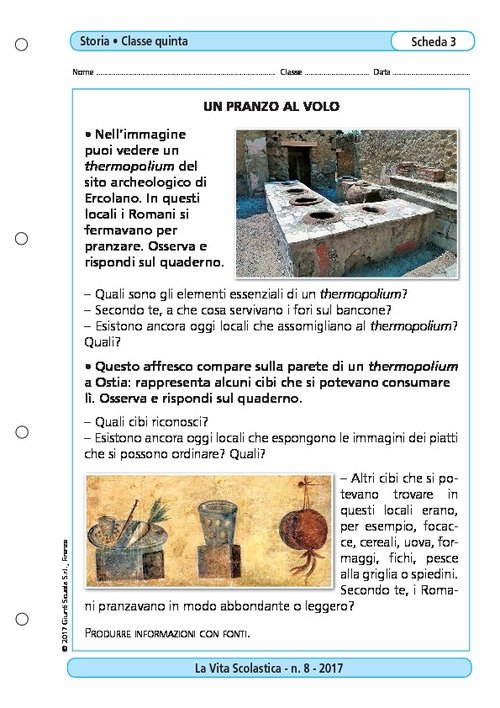 Un pranzo al volo | Giunti Scuola Un pranzo al volo | Giunti Scuola