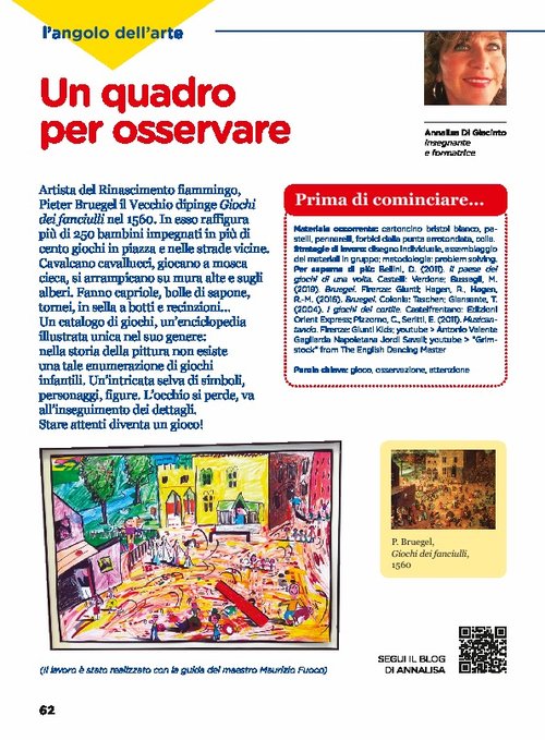 Un quadro per osservare | Giunti Scuola Un quadro per osservare | Giunti Scuola
