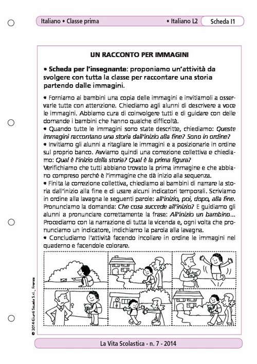 Un racconto per immagini | Giunti Scuola Un racconto per immagini | Giunti Scuola