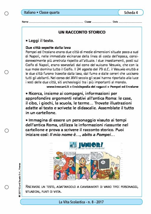 Un racconto storico | Giunti Scuola Un racconto storico | Giunti Scuola