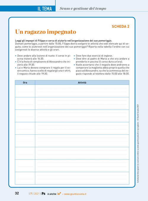 Un ragazzo impegnato | Giunti Scuola