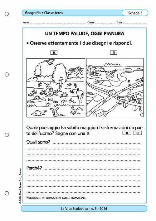 Un tempo palude, oggi pianura | Giunti Scuola Un tempo palude, oggi pianura | Giunti Scuola