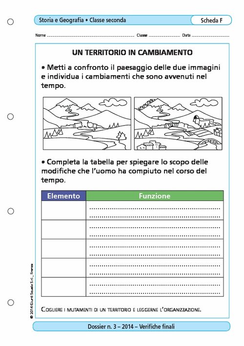 Un territorio in cambiamento | Giunti Scuola Un territorio in cambiamento | Giunti Scuola
