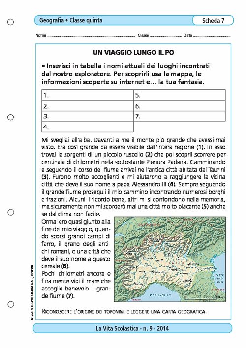 Un viaggio lungo il Po | Giunti Scuola Un viaggio lungo il Po | Giunti Scuola