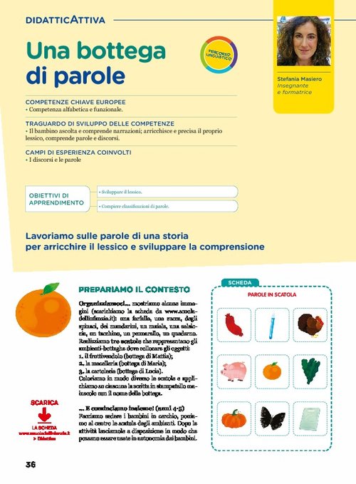 Una bottega di parole | Giunti Scuola Una bottega di parole | Giunti Scuola