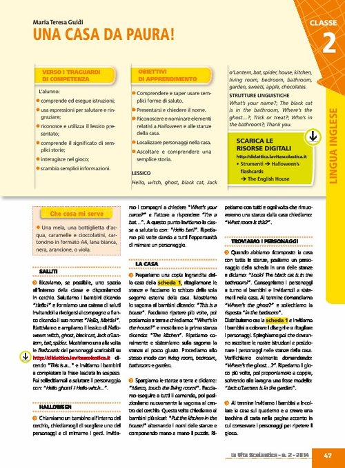 Una casa da paura! | Giunti Scuola