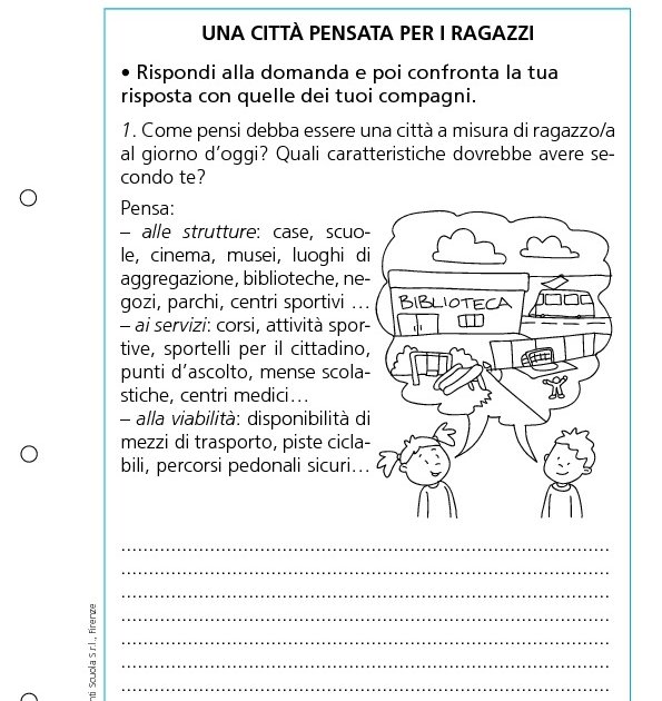 Una città pensata per i ragazzi | Giunti Scuola