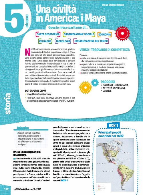 Una civiltà in America: i Maya | Giunti Scuola Una civiltà in America: i Maya | Giunti Scuola