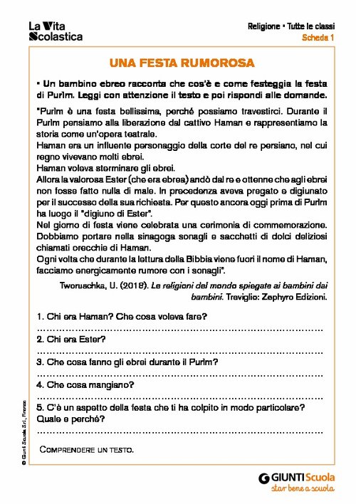 Una festa rumorosa | Giunti Scuola Una festa rumorosa | Giunti Scuola
