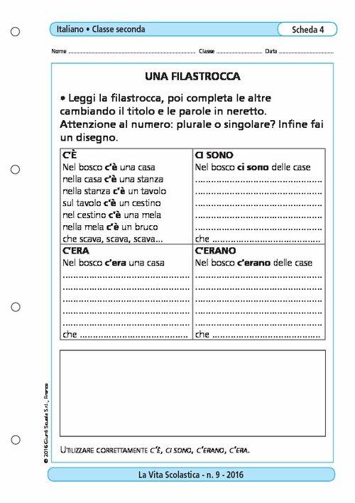 Una filastrocca | Giunti Scuola Una filastrocca | Giunti Scuola