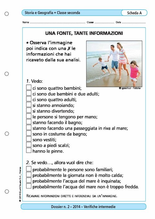 Una fonte, tante informazioni | Giunti Scuola Una fonte, tante informazioni | Giunti Scuola