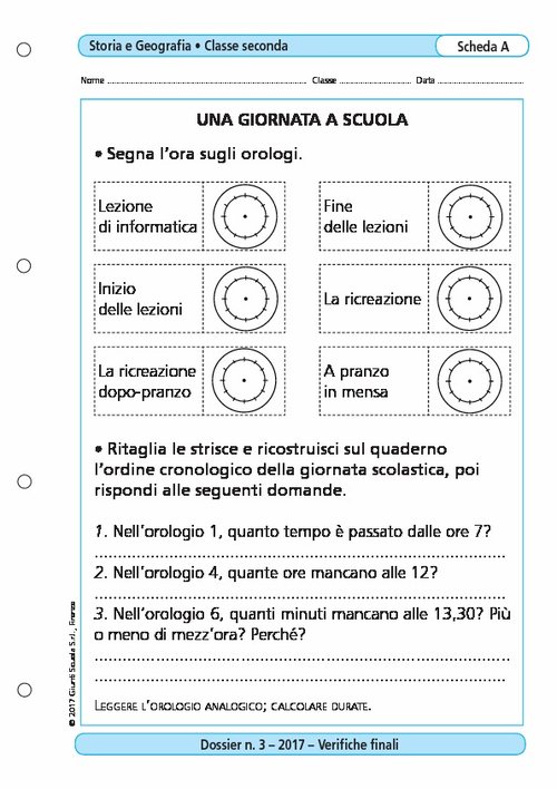 Una giornata a scuola | Giunti Scuola Una giornata a scuola | Giunti Scuola