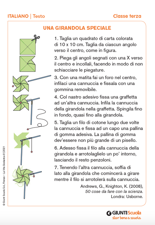 Una girandola speciale | Giunti Scuola