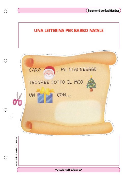 Una letterina per Babbo Natale | Giunti Scuola Una letterina per Babbo Natale | Giunti Scuola