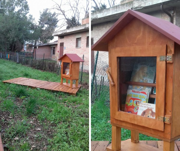 Una mini-biblioteca all'aperto per bambini da zero a sei anni | Giunti Scuola Una mini-biblioteca all'aperto per bambini da zero a sei anni | Giunti Scuola