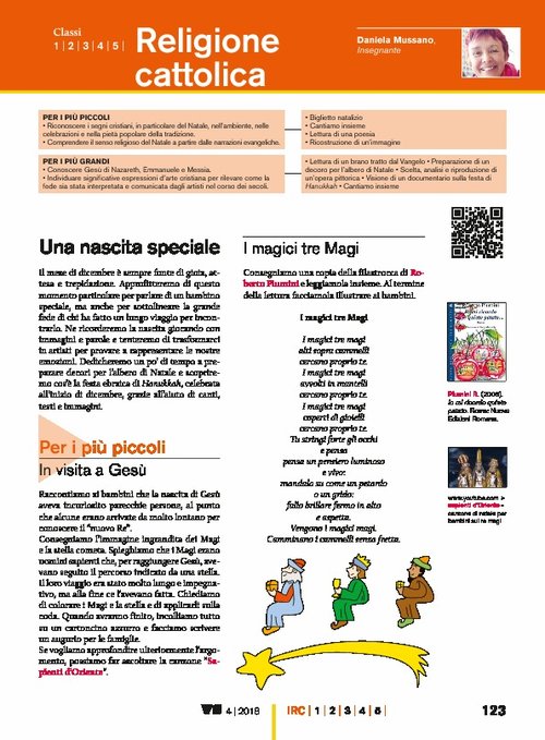 Una nascita speciale | Giunti Scuola Una nascita speciale | Giunti Scuola