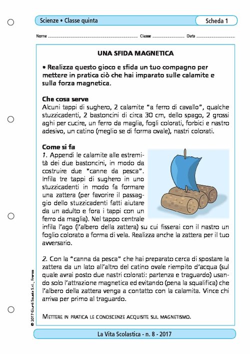 Una sfida magnetica | Giunti Scuola Una sfida magnetica | Giunti Scuola