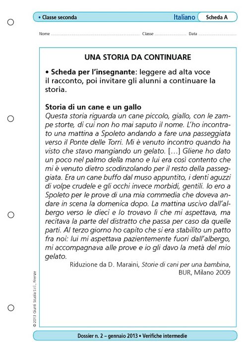 Una storia da continuare | Giunti Scuola Una storia da continuare | Giunti Scuola