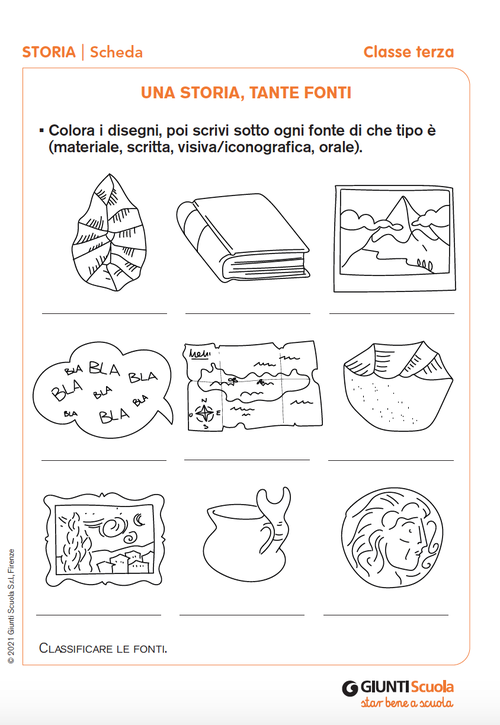 Una storia, tante fonti | Giunti Scuola Una storia, tante fonti | Giunti Scuola