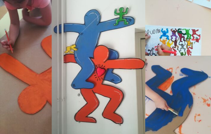 Un'esperienza di scultura a scuola: Keith Haring | Giunti Scuola