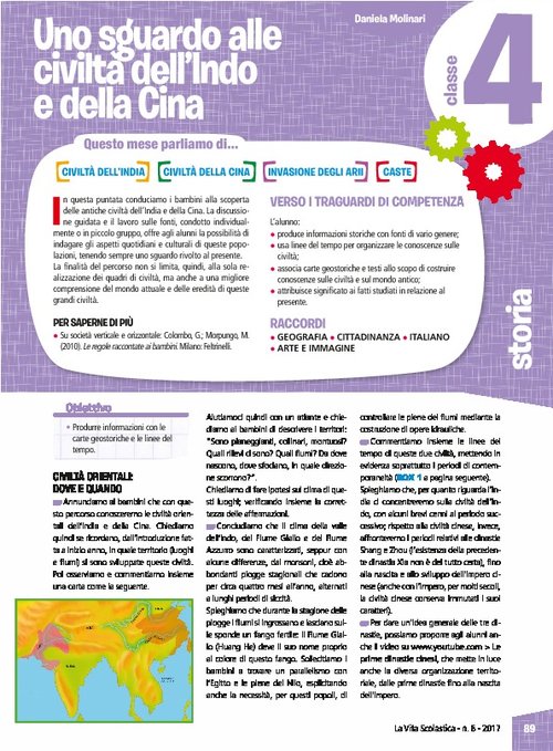 Uno sguardo alle civiltà dell'Indo e della Cina | Giunti Scuola