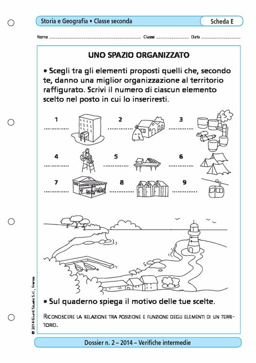 Uno spazio organizzato | Giunti Scuola Uno spazio organizzato | Giunti Scuola