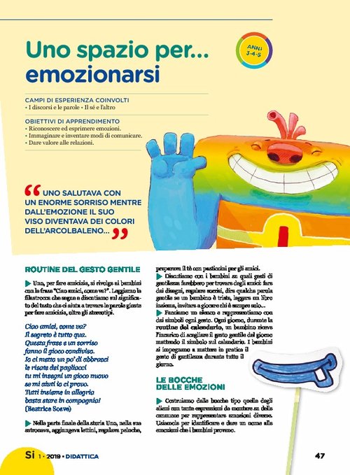 UNO spazio per... emozionarsi | Giunti Scuola UNO spazio per... emozionarsi | Giunti Scuola