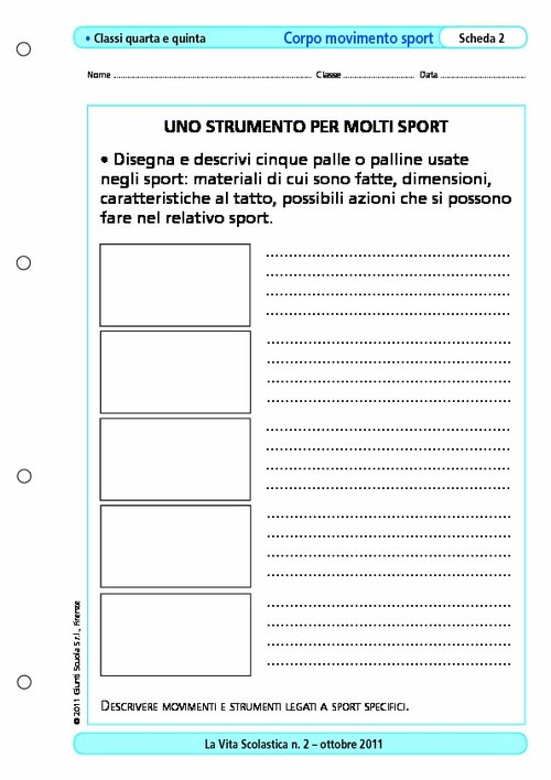 Uno strumento per molti sport | Giunti Scuola