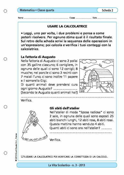 Usare la calcolatrice | Giunti Scuola Usare la calcolatrice | Giunti Scuola
