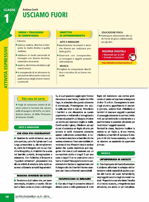 Usciamo fuori | Giunti Scuola Usciamo fuori | Giunti Scuola