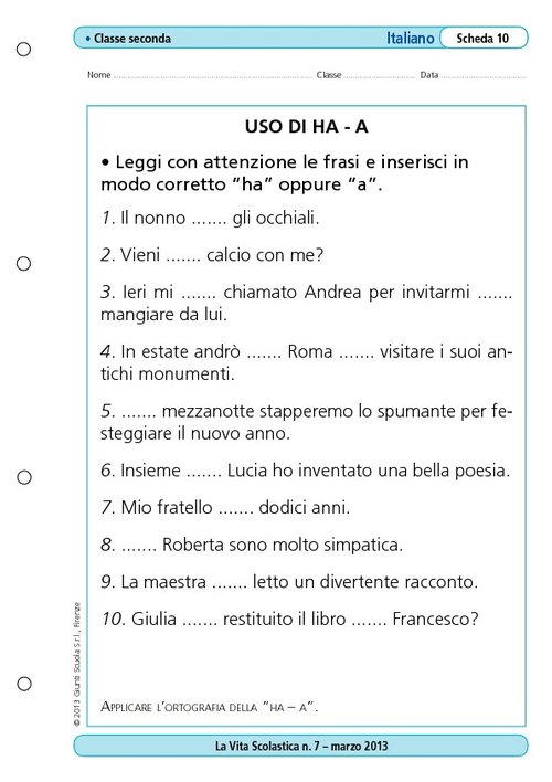 Uso di HA - A | Giunti Scuola Uso di HA - A | Giunti Scuola