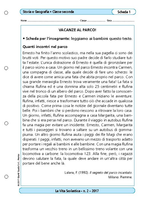 Vacanze al parco! | Giunti Scuola