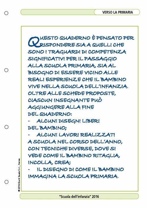 "Vado in prima!": indice ragionato | Giunti Scuola "Vado in prima!": indice ragionato | Giunti Scuola