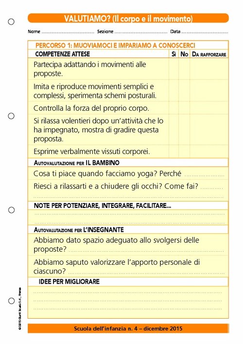 Valutiamo? Percorso 1: muoviamoci e impariamo a conoscerci | Giunti Scuola Valutiamo? Percorso 1: muoviamoci e impariamo a conoscerci | Giunti Scuola