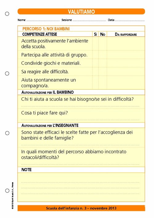 Valutiamo? Percorso 1: noi bambini | Giunti Scuola Valutiamo? Percorso 1: noi bambini | Giunti Scuola