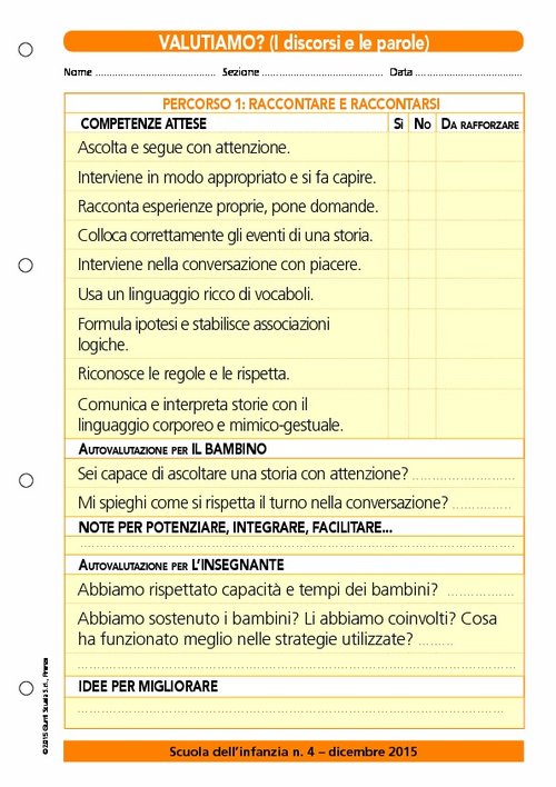Valutiamo? Percorso 1: raccontare e raccontarsi | Giunti Scuola