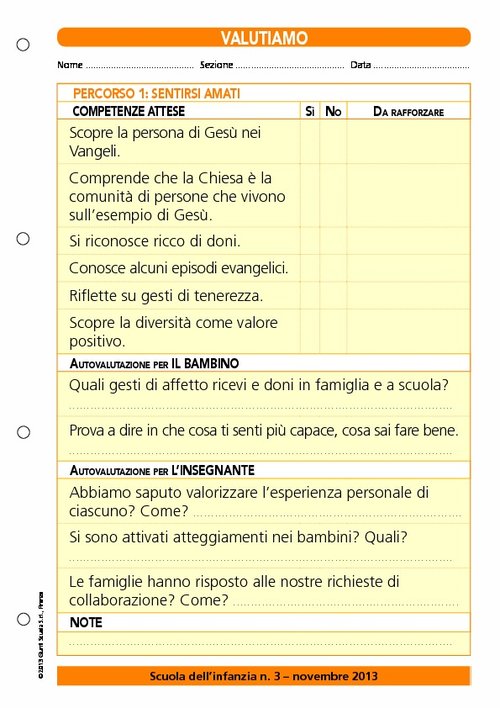 Valutiamo? Percorso 1: sentirsi amati | Giunti Scuola